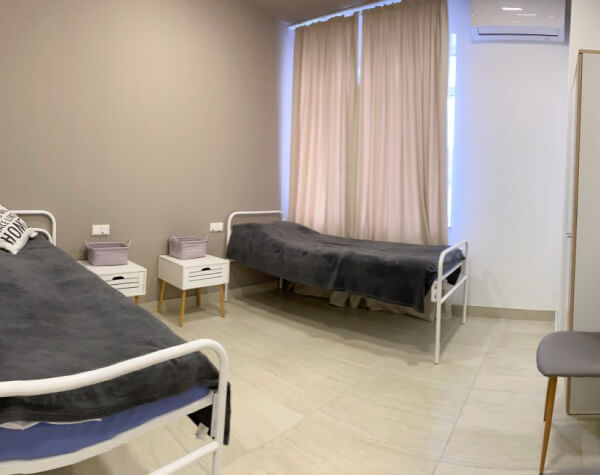 Comfortable and spacious inpatient ward